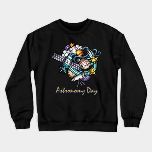 Astronomy Day Crewneck Sweatshirt